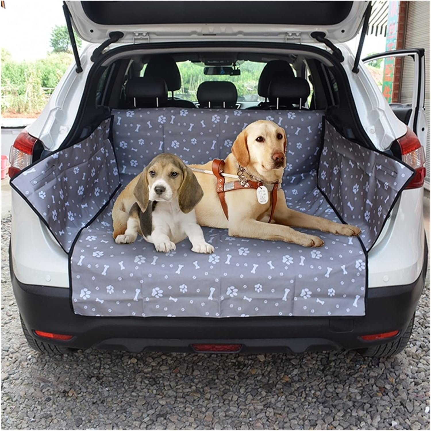 Dog Car Seat Cover Dog Car Seat Cover Pet Dog Travel Mat Mesh Dog Rack Car Hanging Mattress Protector Dog Hammock(Color:4)
