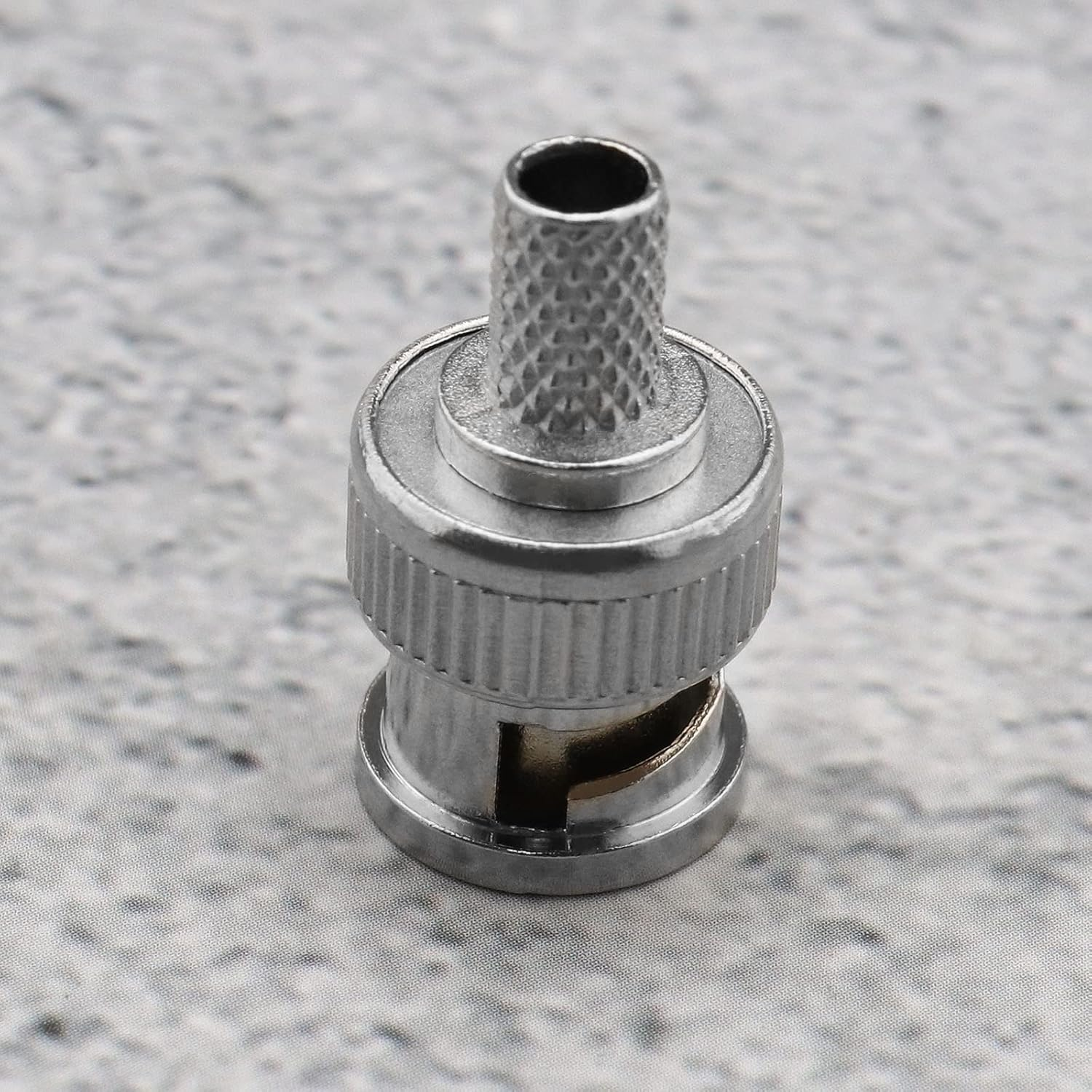 Ecsing 10 Sets BNC Crimp Connectors with Brass Center Pin for RG59 RG62 Coaxial Cable Adapter Coaxial Coax Cable Plug Camera Coax Male Jack 50 Ohm image number 6