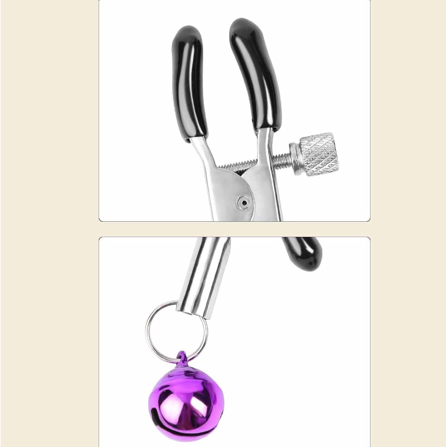 Nipple Clips for Women Beginner Nipple Clamps Nipple Stimulates Women Nipple Clips for Adult Play Nipple Clamps for Women Non Piercing Beginner image number 4