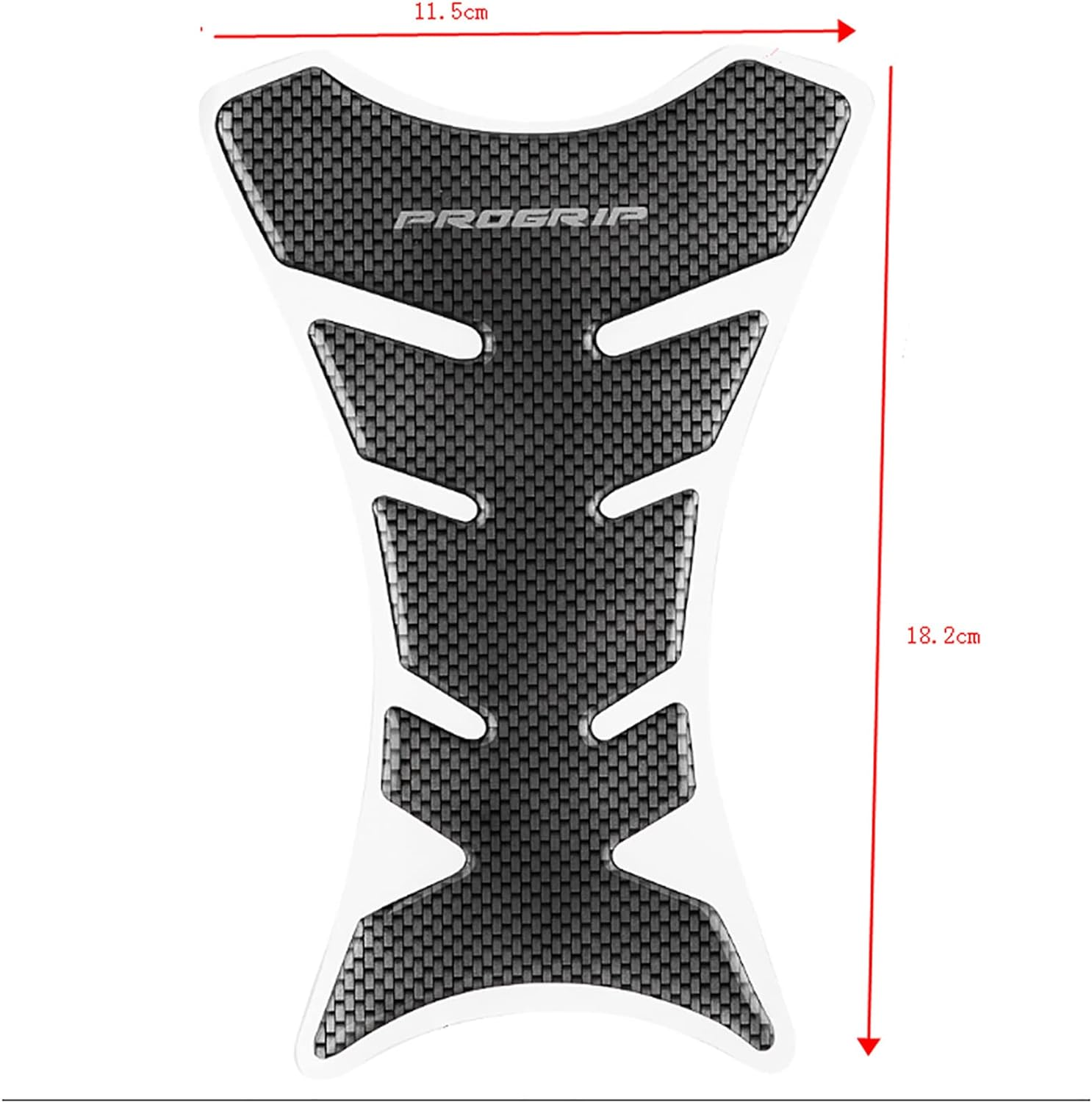 AMONIDA Motorbike Carbon Fiber Universal Gas Tank Protector image number 6