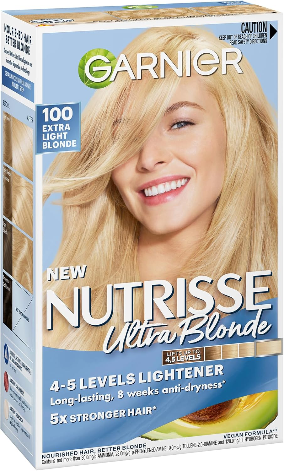 Garnier Nutrisse Permanent Hair Colour 3 Espresso Darkest Brown