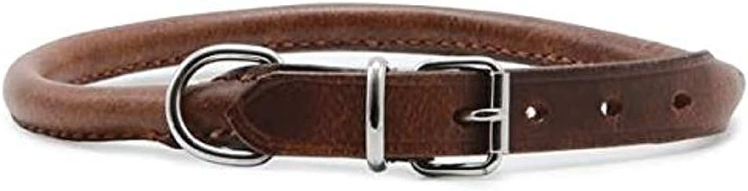 Ancol Timberwolf Leather Dog Collar Mustard Collar, 50-59 Cm, Mustard