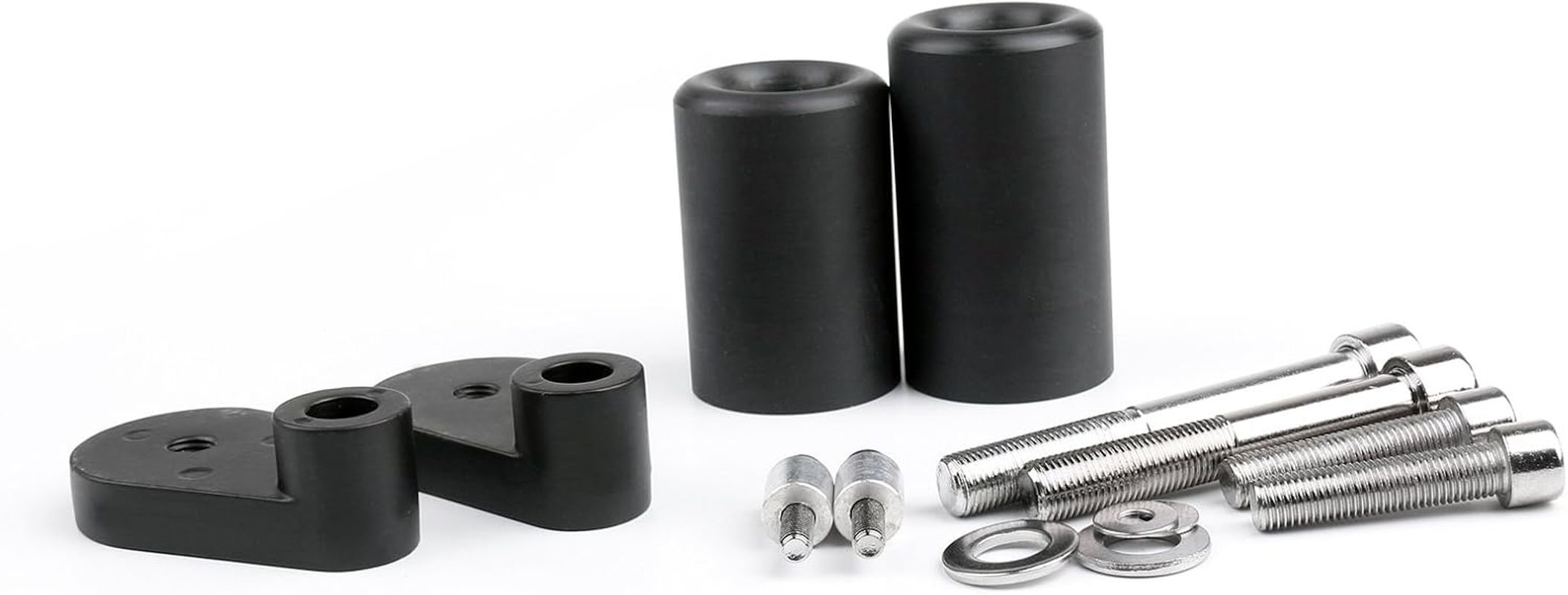 Artudatech Delrin Frame Sliders for Honda CBR1000RR 2006-2007 Black Sliders Crash Easy Installation No Cutting Required image number 2