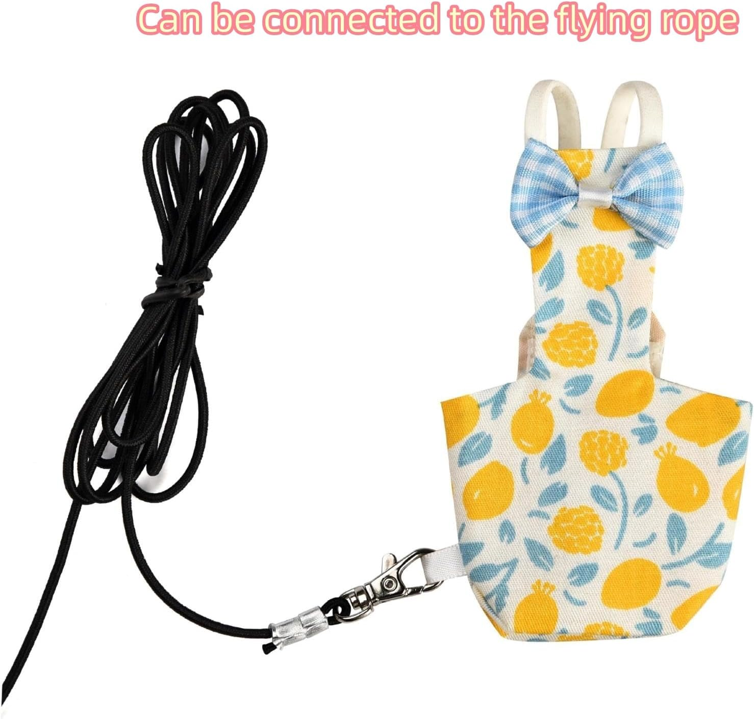 2PCS Bird Diapers Parrot Nappy Reusable Baby Duck Diapers Duck Harness Parrot Pee Mat Macaw Bird Nappy for Peony Xuan Feng Budgies image number 5