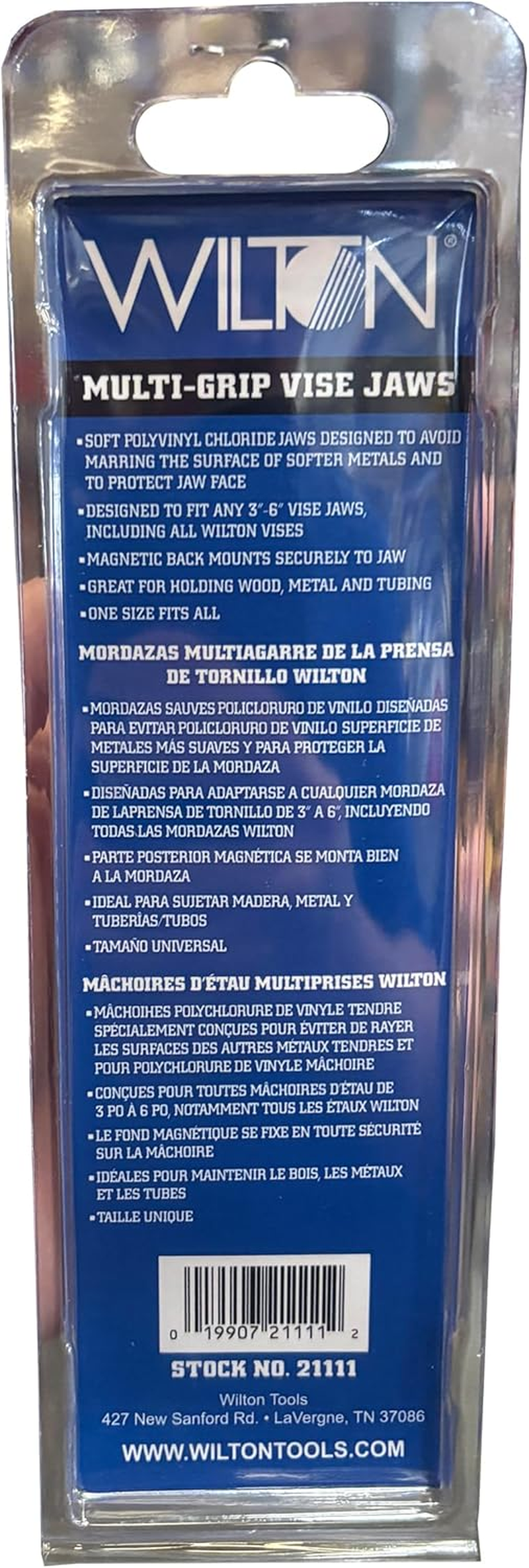 Wilton 21111 5-1/2-Inch Multi-Grip Vise Jaws image number 5