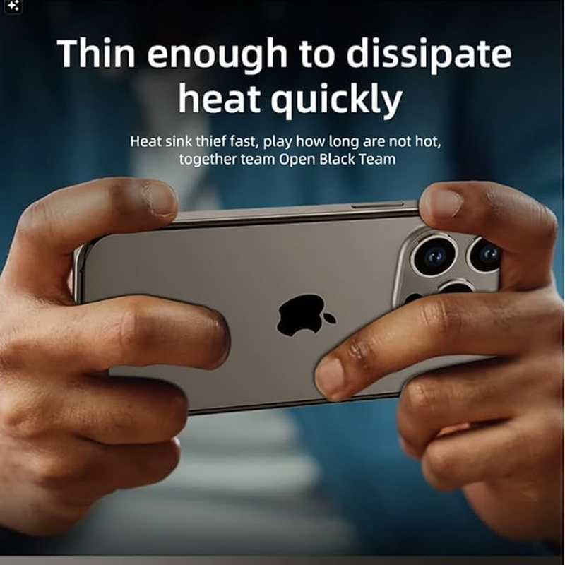 LINPING Aluminum Metal Bumper Frame Hard Case for Iphone 17Pro,Slim Armor with Soft Interior Raised Edge Protection(Titanium,For Iphone 17Pro) image number 2