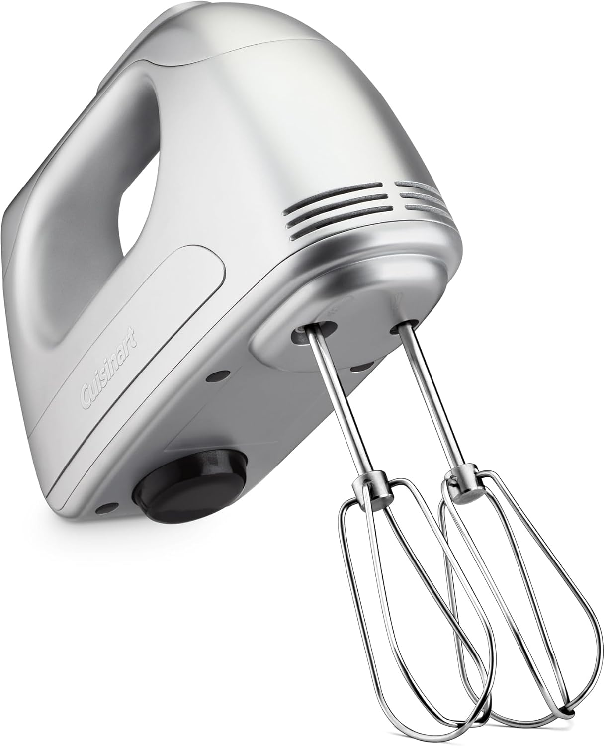 Cuisinart Power Advantage HM7BSCXA Hand Mixer, 7 Speeds, 200W, with Beaters, Chef'S Whisk, Dough Hooks, Storage Case