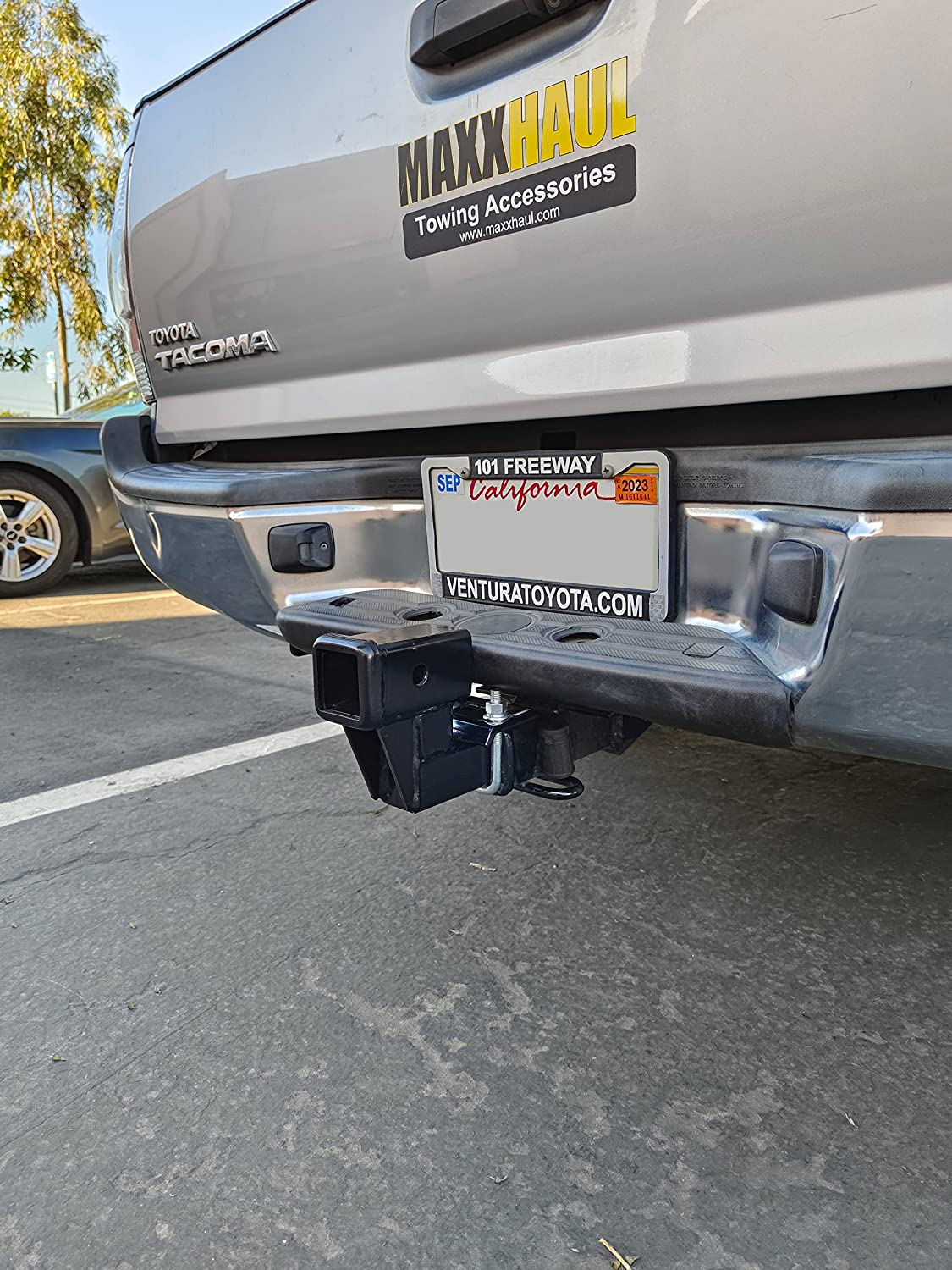 Maxxhaul 50397 Trailer Hitch Riser for 2 Inch Receivers with 4 Inch Rise/Drop image number 5