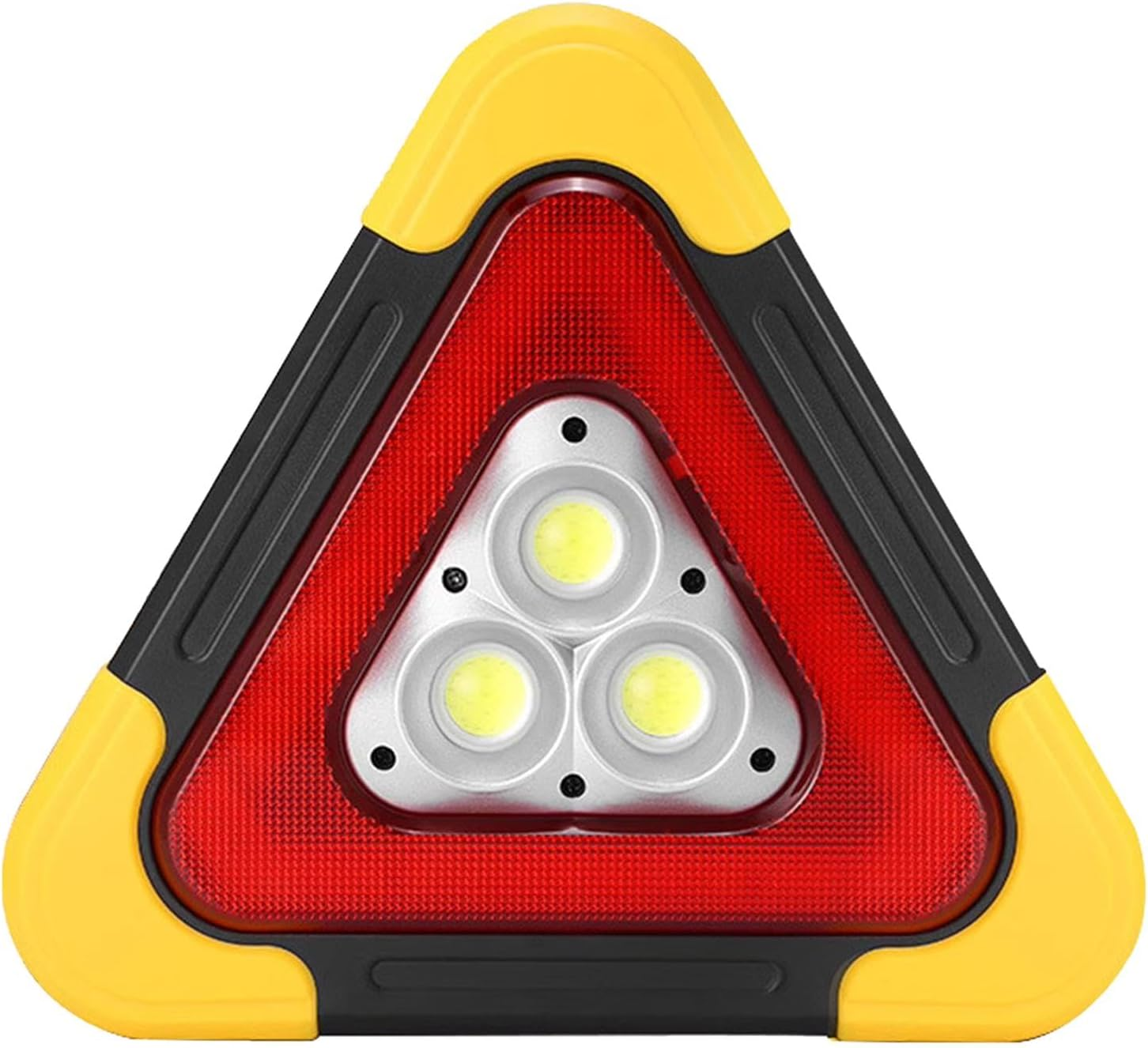 Triangular LED Lights for Car, Roadside Triangular Warning Light | Truck Triangles for Vehicle Breakdowns | Triangle Warning Light image number 2