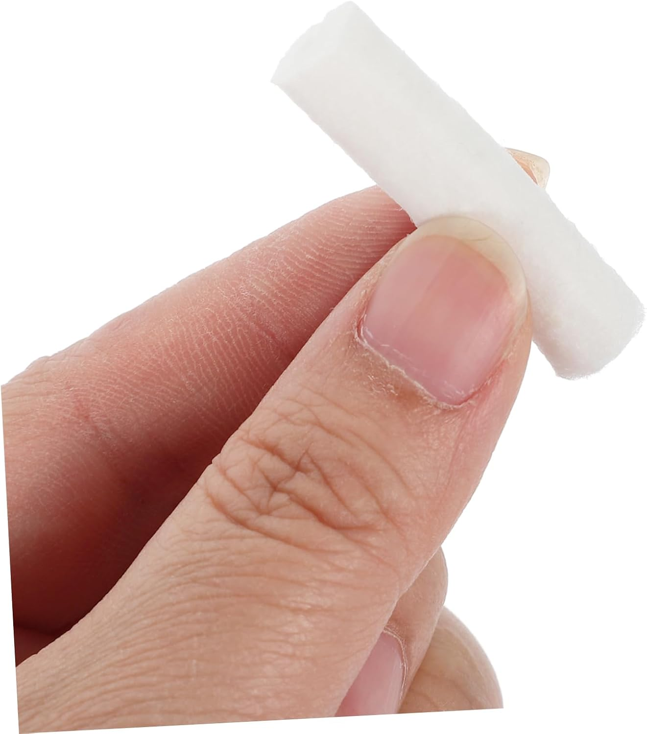 Didiseaon 50Pcs High Absorbent Cotton Rolls for Dental Use Medium 1.5X3/8 Inches Disposable Absorbent Cotton Rolls for Mouth and Nose Bleed Relief image number 3