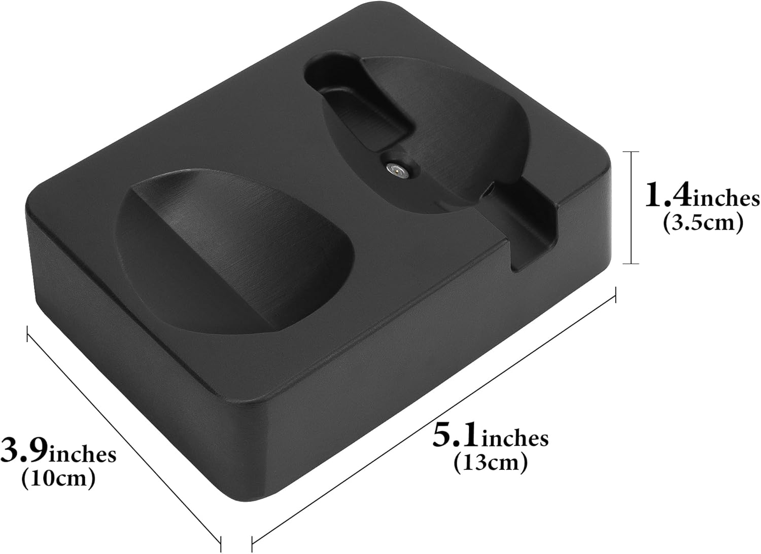 Geekria Headphones Charging Stand for Logitech G733 Lightspeed Wireless Gaming Headset, 3D Printed Resin Magnetic Dock, Gaming Headset Base (Black) image number 3