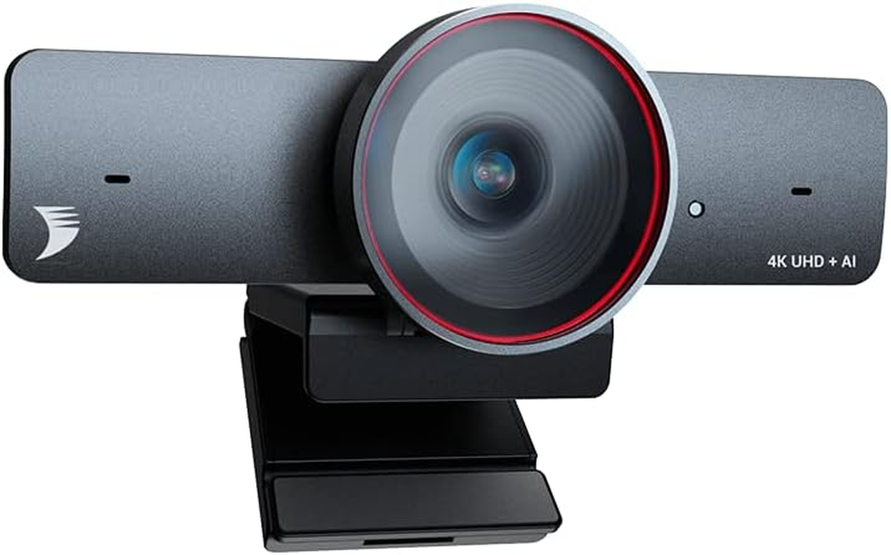 WYRESTORM 4K Conference Webcam with AI Tracking, Auto Framing, 120&deg; Wide Angle, 90Fps, 8X Digital Zoom, Eptz, Dual Mics, Conference Room Webcam for Video Call, Remote Education, HD Live Streaming image number 6