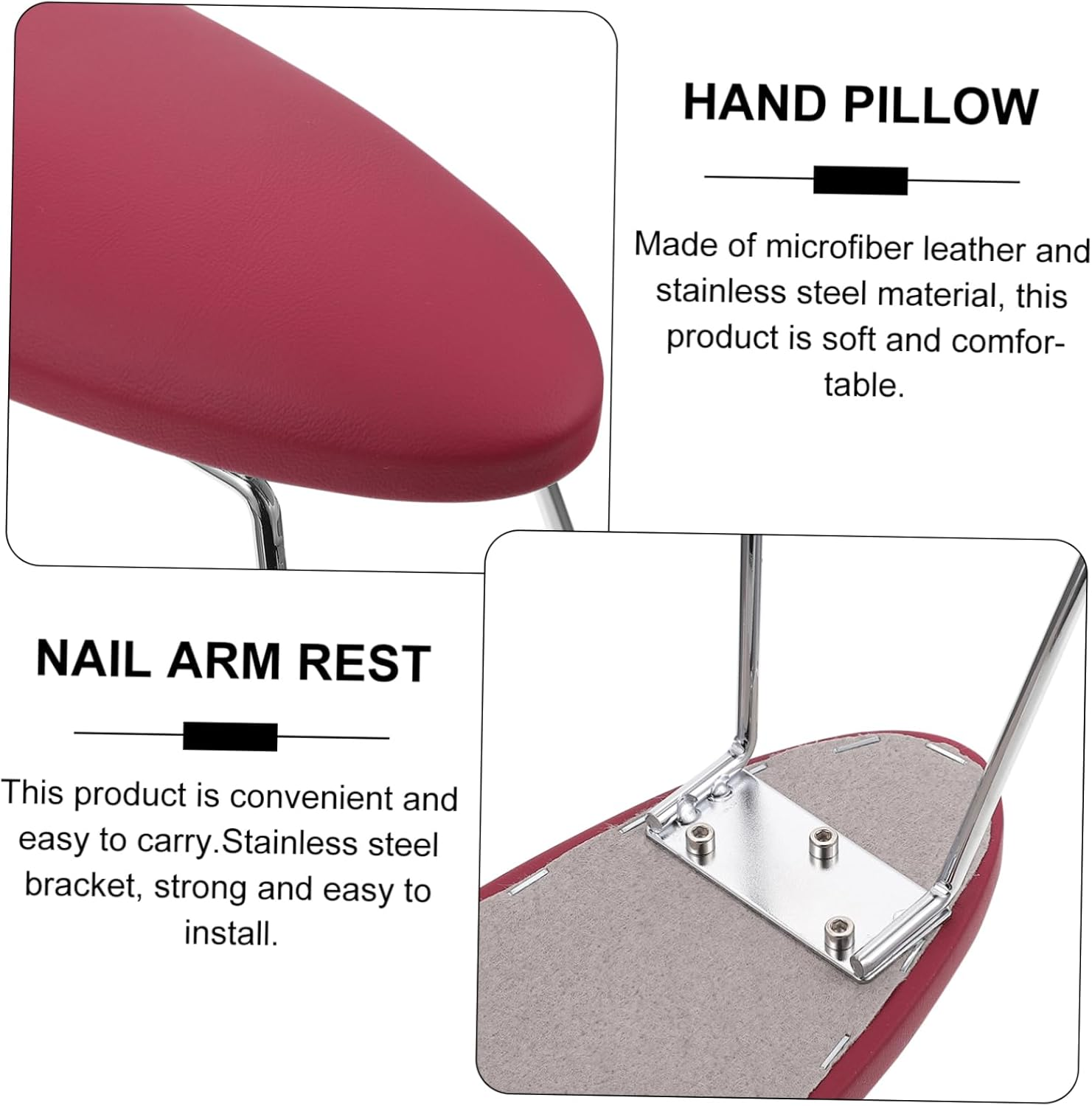 NOLITOY Soft Comfortable Manicure Hand Pillow Nail Art Accessory Arm Rest Cushion image number 5