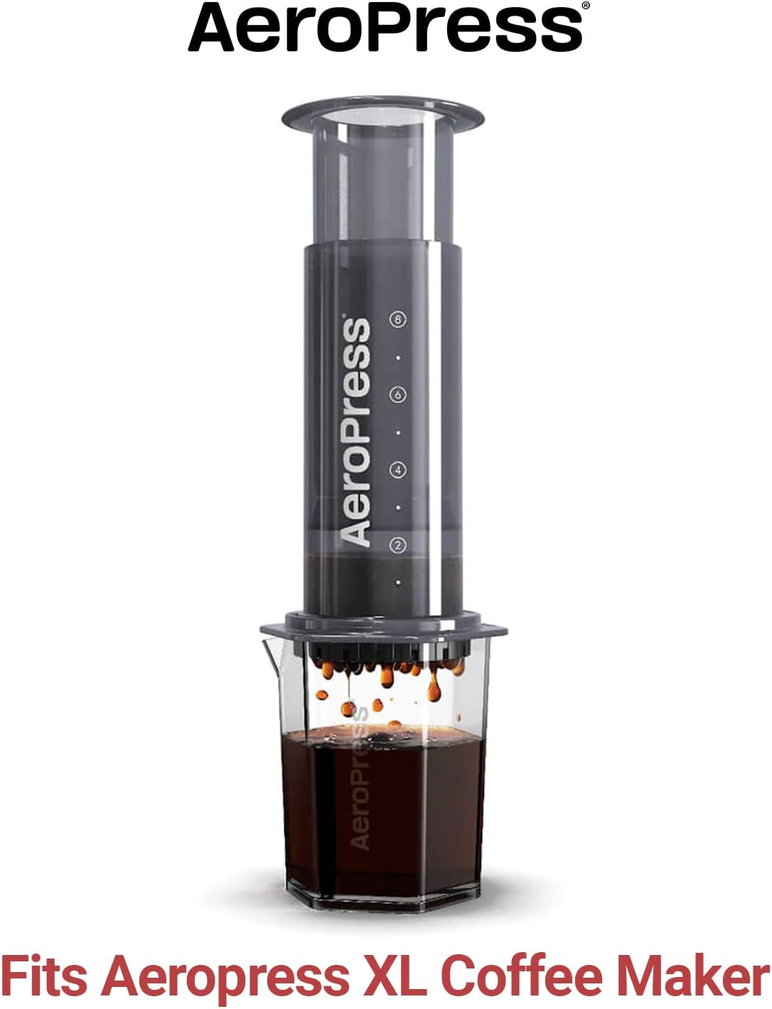 Aeropress XL Natural Paper Microfilters, Aeropress Coffee Filters, Unbleached round Paper Filters for Coffee Makers, Must-Have Coffee Accessories, XL, 1 Pack, 200 Count image number 5