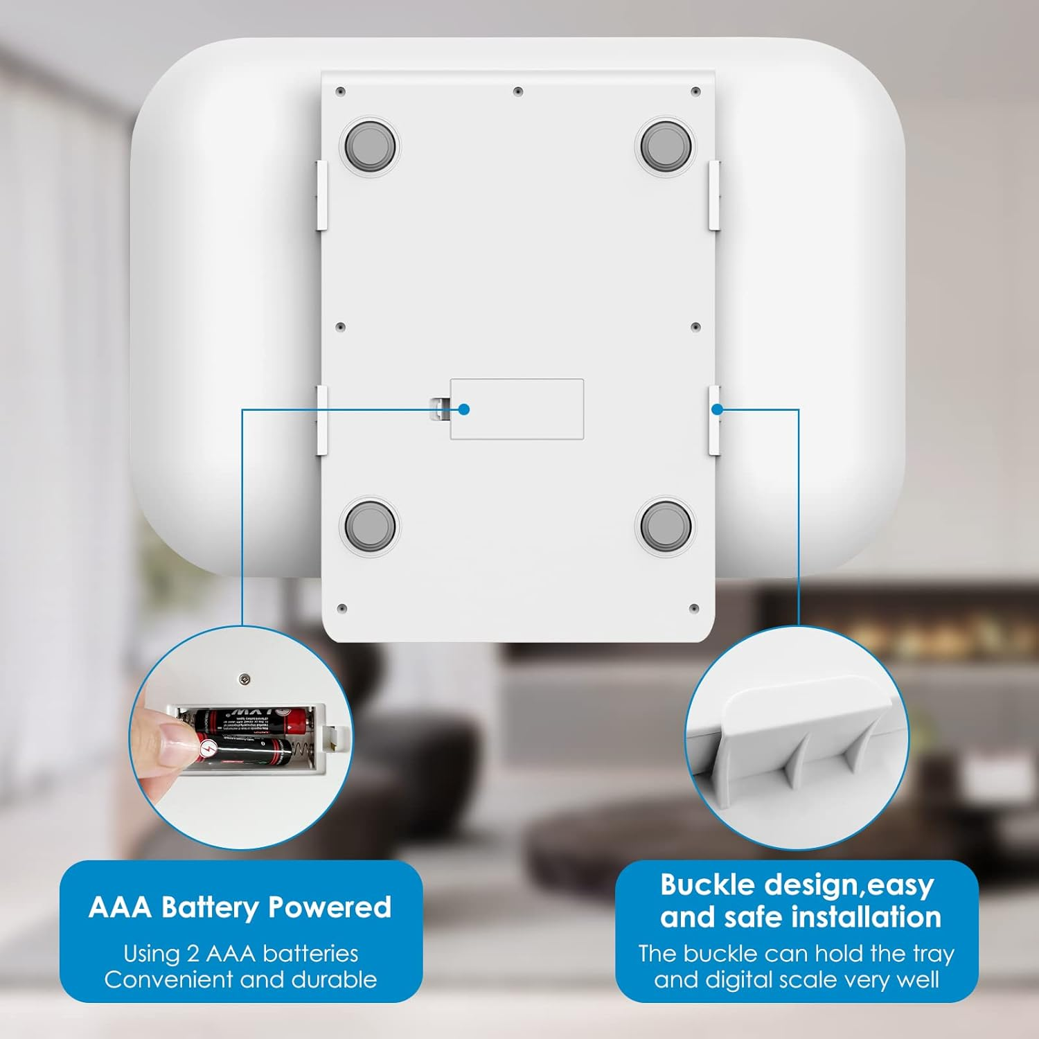 Digital Pet Scale for Adult Cats and Small Animals, Measuring Range 0.1Oz-33Lbs, Accuracy 1G/0.035Oz, Unit G/Kg/Lb/Oz/Tl/Ml, Suitable for Kitten Puppy Rabbit Snake Cats and Small Dogs image number 2
