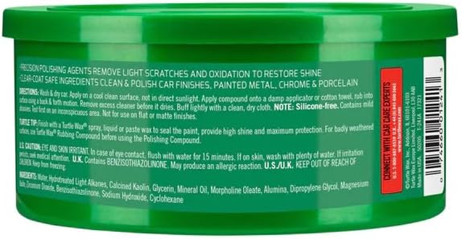 Turtle Wax T-241A Polishing Compound & Scratch Remover - 10.5 Oz. image number 3