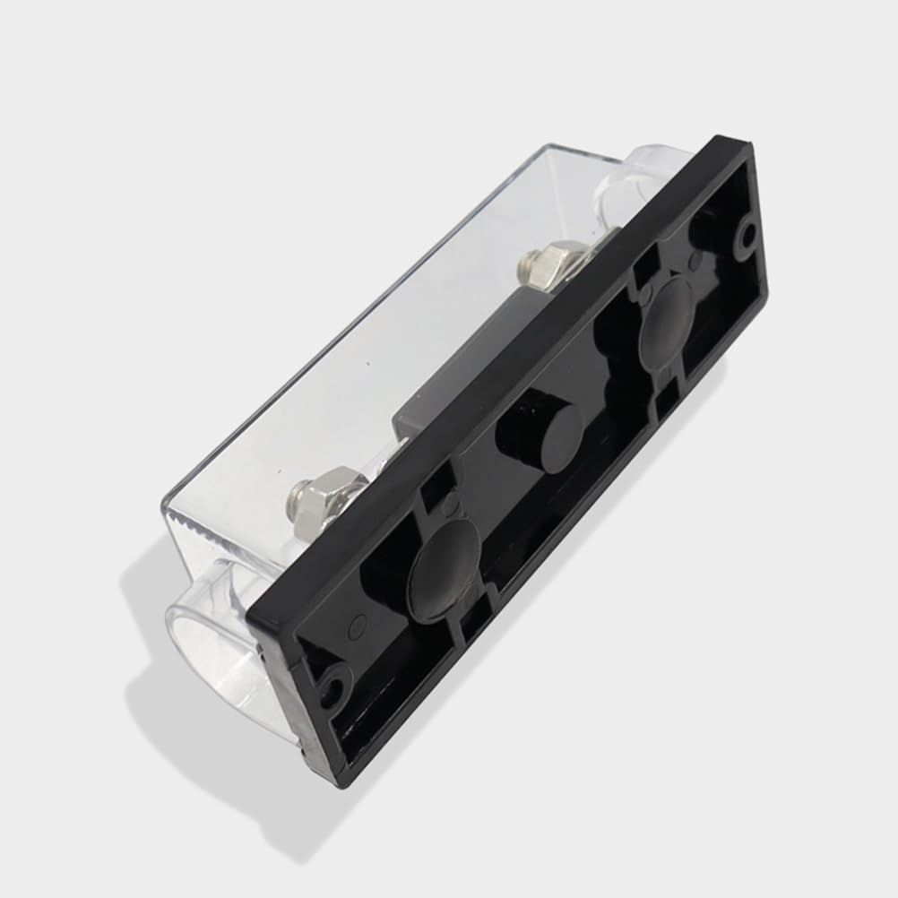 CLISPEED 4Pcs Fuse Holder Power Distribution Block 150A Amp Breaker Electrical Appliance Automotive Fuse Block Saxophone Key Felts Fused Distribution Block Erhu Accessories Terminal Car Abs image number 6