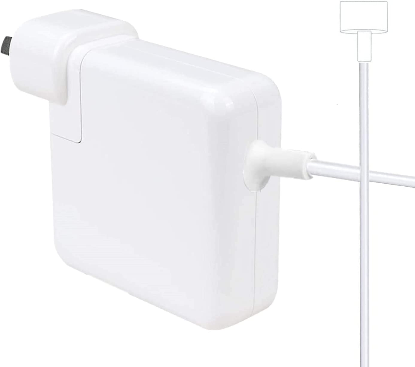 Compatible with Mac Book Air Charger,45W T-Tip Power Adapter Mag Safe 2 Connector Suitable for Mac Book Air 11-Inch and 13-Inch after Mid 2012, 2013, 2014, 2015, 2017, 2018 Models A1436 image number 1