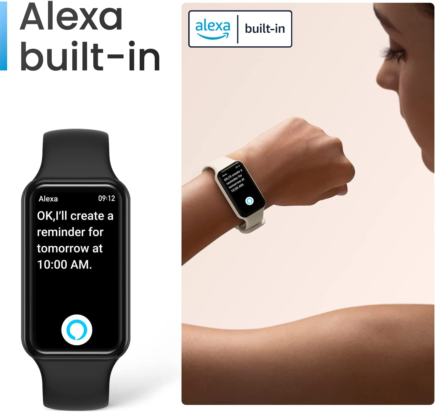 Amazfit Band 7 Fitness, Black, Space Black, B2177OV1N image number 5