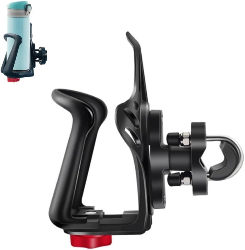 Bike Water Bottle Holder, Bottle Cup Holder for Bicycle and Motorcycle with Install Tool