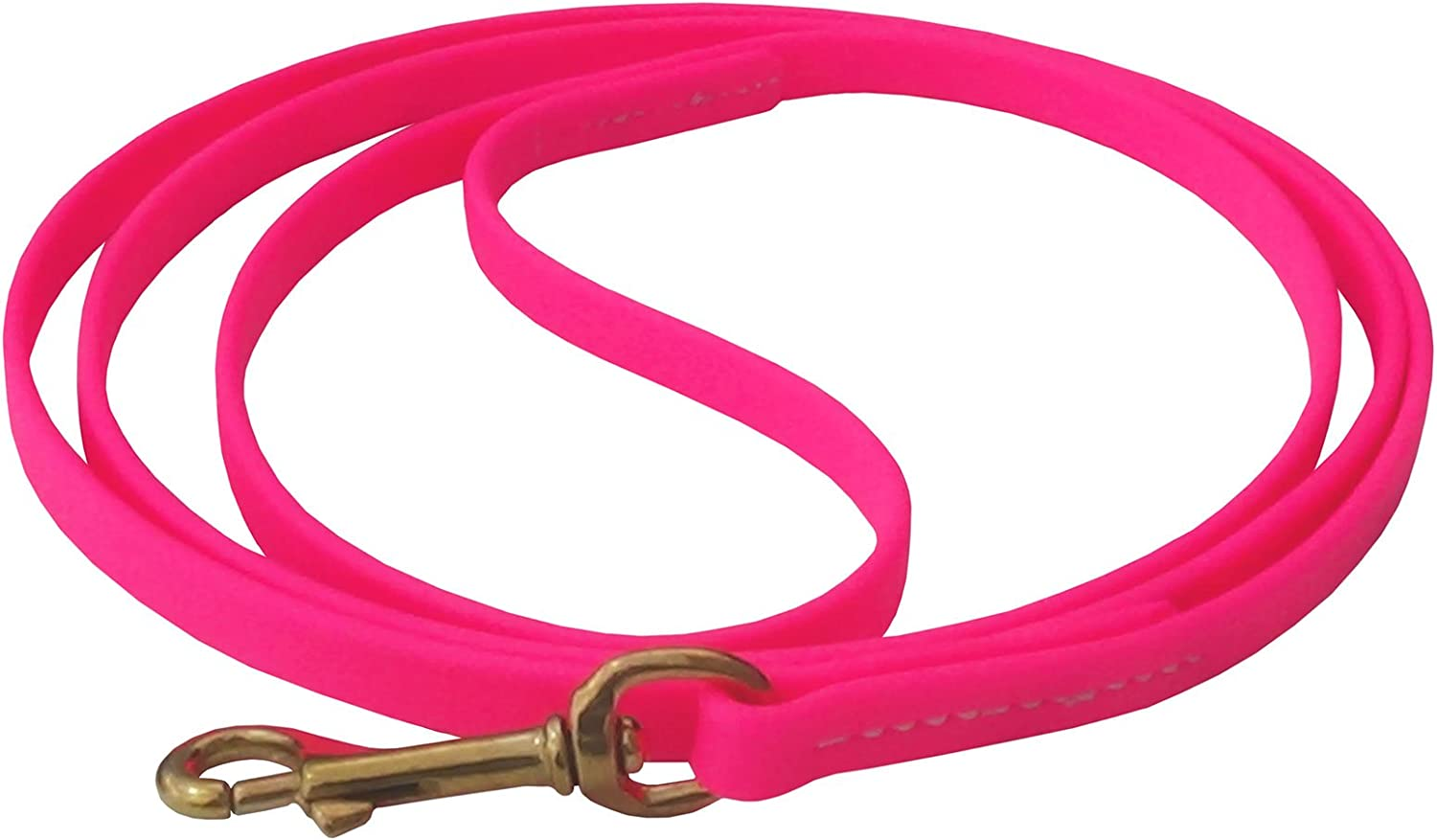 J&J Dog Supplies Biothane Dog Leash, 3/4" Wide by 6' Long, Blue image number 3