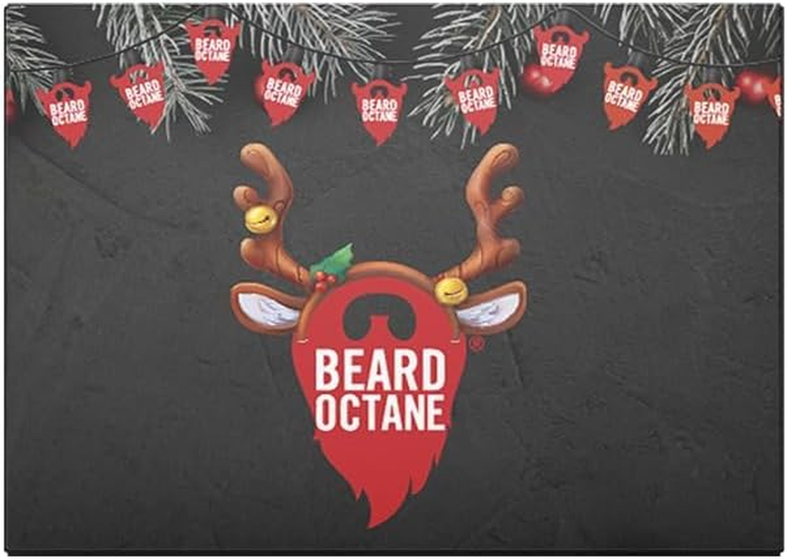 Beard Octane Holiday Beard Oil Gift Set - for Guys - Advent Calendar for Men image number 5