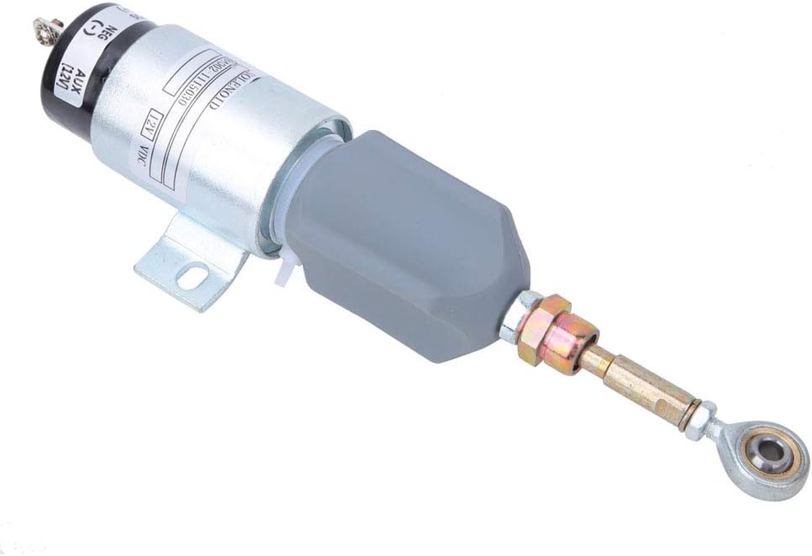 Fuel Shut off Solenoid Valve Premium Quality for YUCHAI Excavator Accessories image number 6