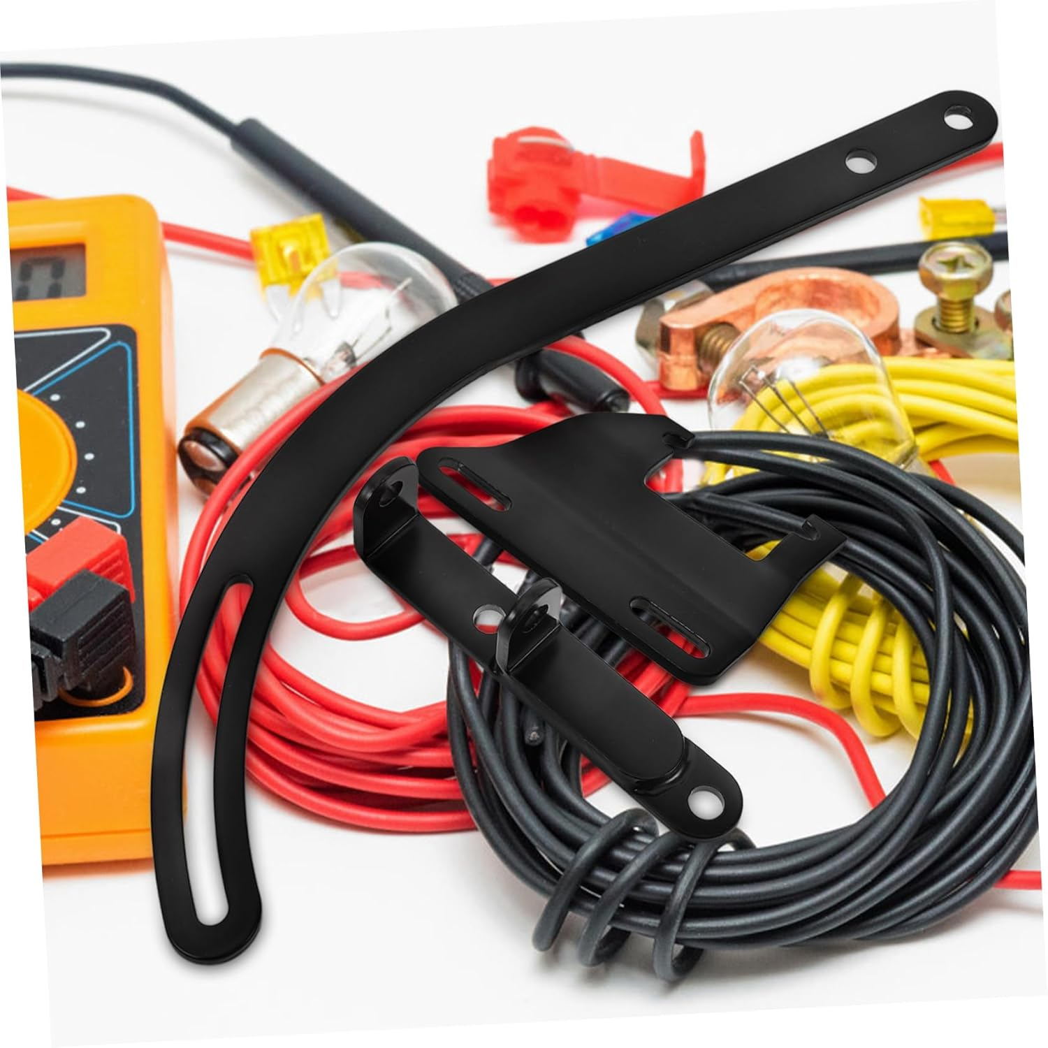 ULTECHNOVO 1Set Water Pump Alternator Mount Bracket Kit Support for Easy Installation Equipment Stability Automotive Accessory image number 6