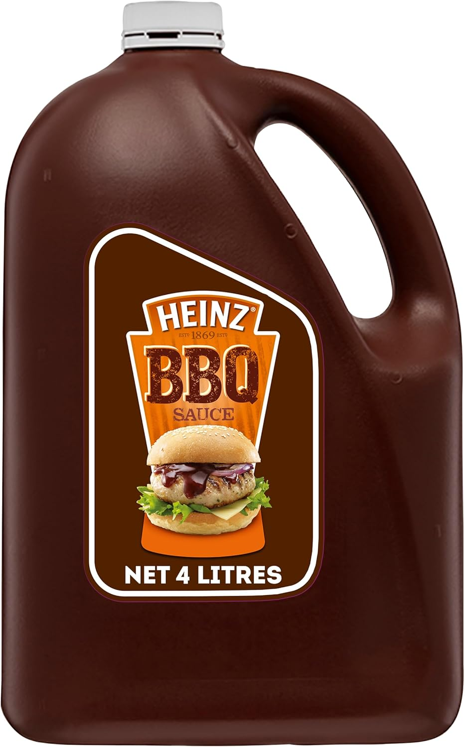 Heinz BBQ Sauce Barbecue Sauce Dipping and Spreading Condiment Catering Bulk Bottle 4L