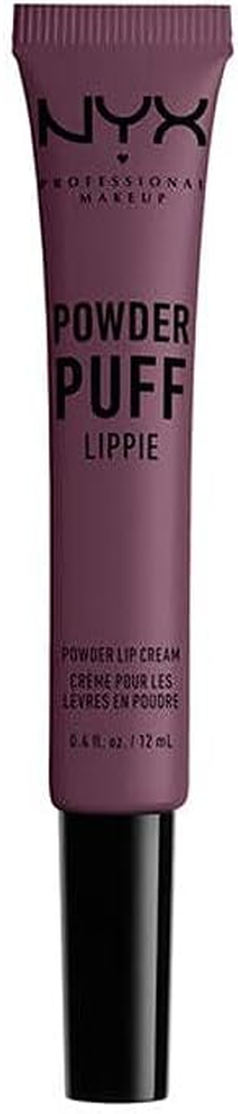 NYX PROFESSIONAL MAKEUP Powder Puff Lippie Lip Cream, Liquid Lipstick - Detention (Deep Plum)