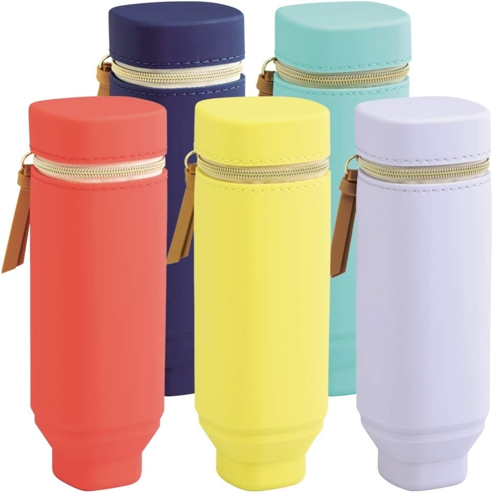 Lihit Lab Stand Pen Case, Square Type - Lavender image number 6