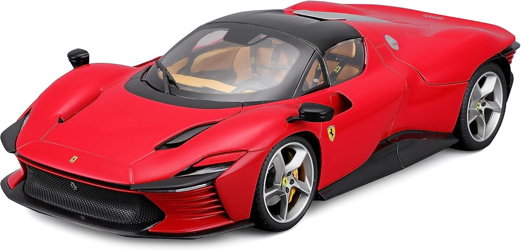 Bburago -Ferrari Signature - Daytona SP3-1:18 Scale Vehicle Reproduction - Red - Collectable Toy for Children from 14 Years - 16912R image number 1