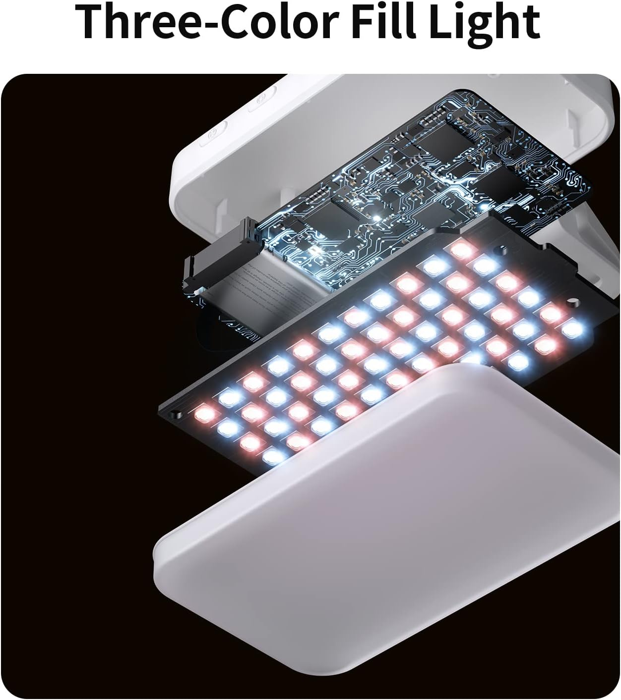 Yayusi Overhead Phone Mount for Recording,Phone Stand Recording Overhead,Articulating Arm Cell Holder with LED Ring Light,Desk/Bedside Tripod Youtube Live Stream Cooking Video (X6) image number 5