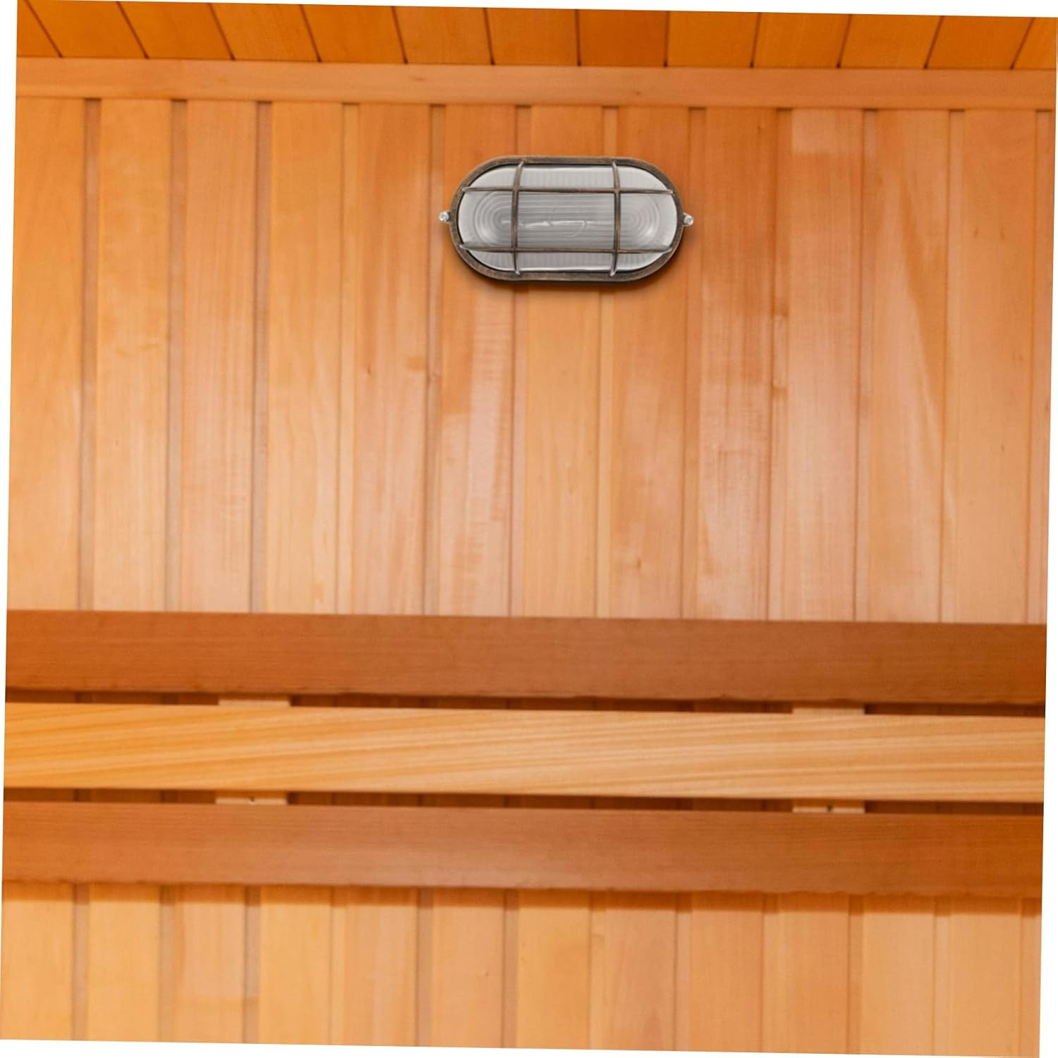 2Pcs Sauna Room Light Fixture Sauna Supply Room Lamp Sauna Light Fixture Lamp for Steam Room Steam Room Light Supplies Lamps for Sauna Glass E27 Interior Light Indoor/338 image number 4