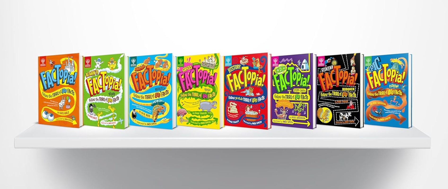 Gross Factopia!: Follow the Trail of 400 Foul Facts image number 1