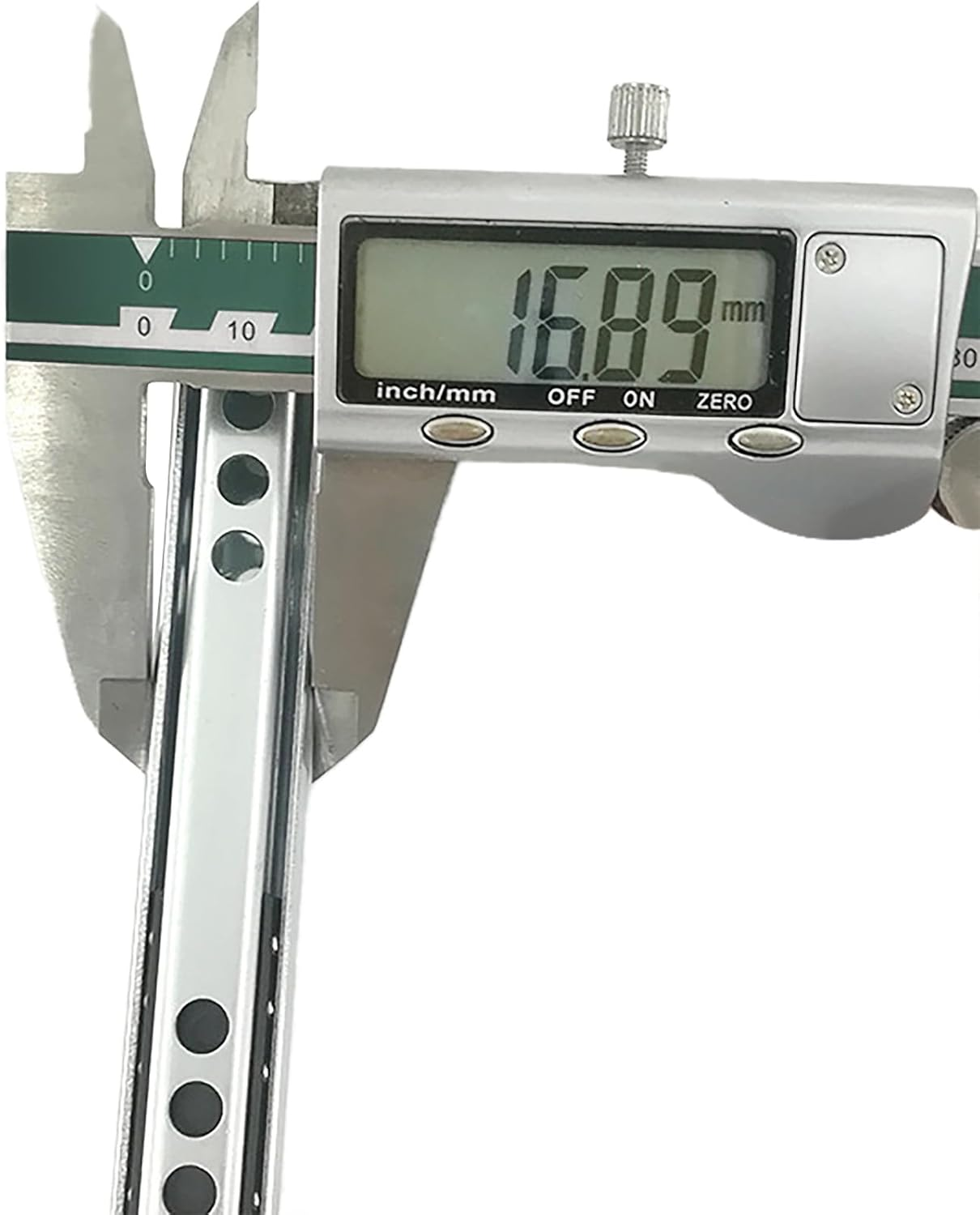 12 Inch Drawer Slides Runners Metal Ball Bearing Drawer Runner Draw for Replacement Two Way Drawing Slide Track Rail 17Mm Wide X 310Mm Length 1 Pair (0.7" Wide) image number 1