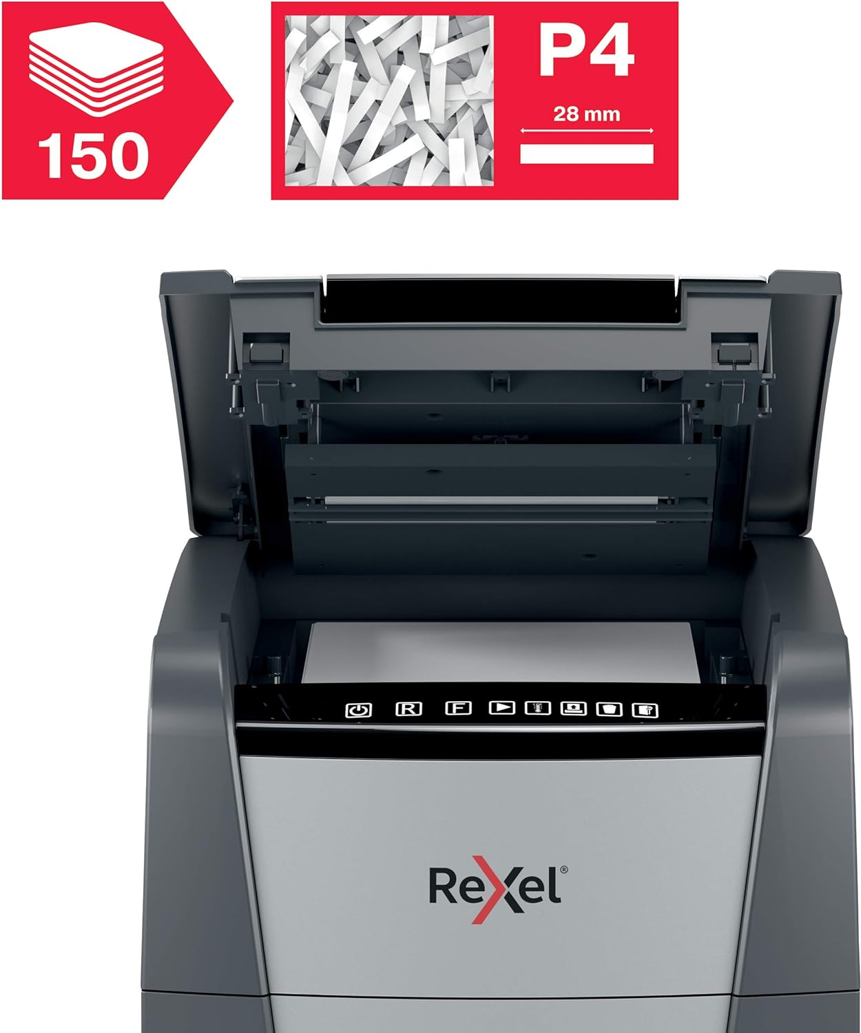 Rexel Optimum Autofeed Shredder 150X Cross Cut image number 6