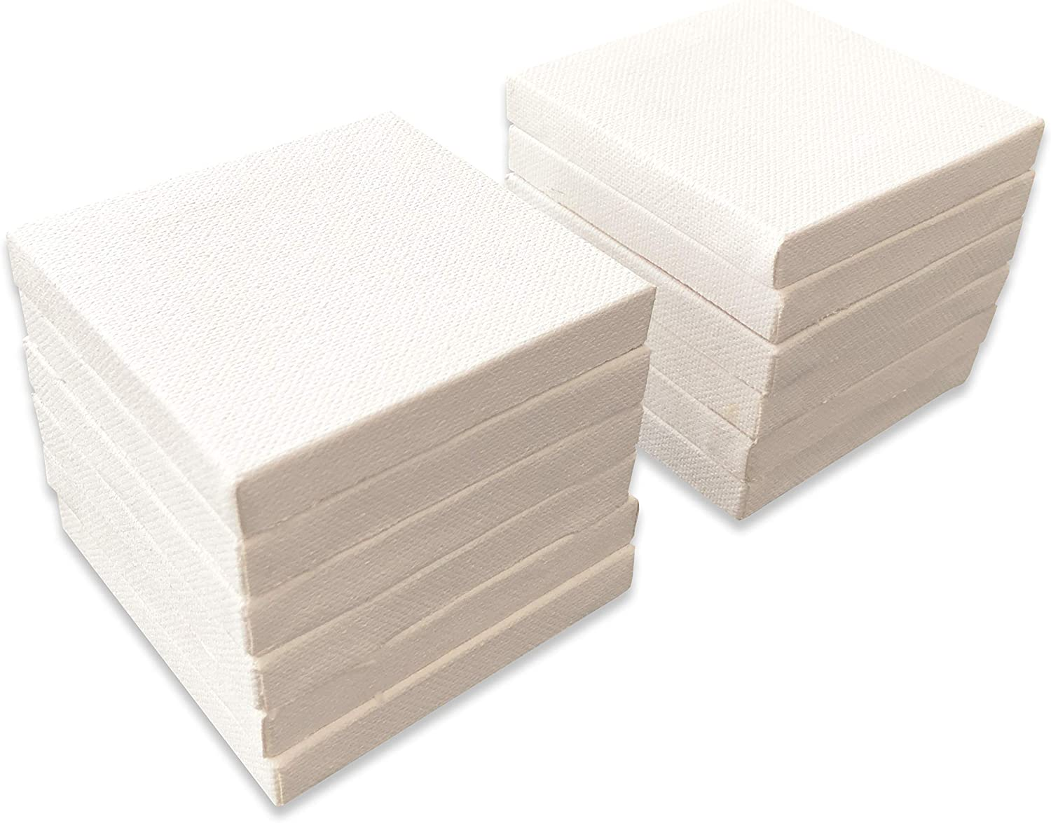 LWR CRAFTS Mini Stretched Canvas 7.5 Cm X 7.5 Cm Pack of 12 image number 6