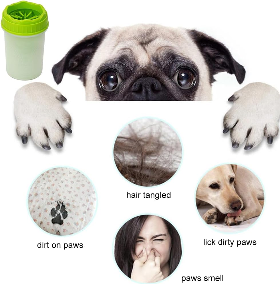 Dog Paw Cleaner, Dog Paw Cleaner, Cleaning Tools for Dog Paws, Pet Foot Cleaning Brush, Used for Cleaning Pet Paws and Cleans Dog Paws Easily image number 4
