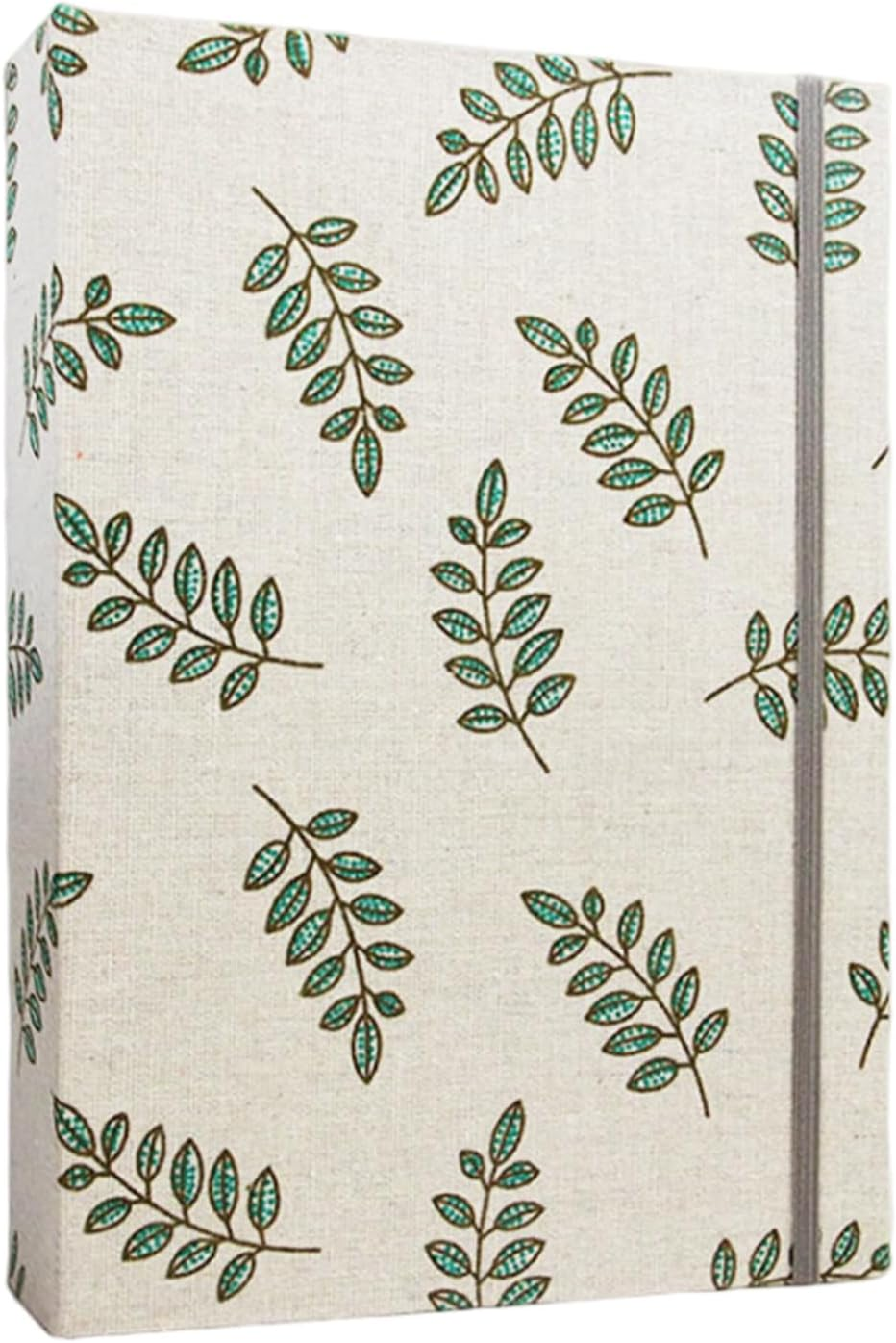 4X6 200 Pocket Photo Album with Soft Linen Cover,Family Memory Book for Home,Wedding, Anniversary, Baby, Vacation(200 Photos,Green) image number 2