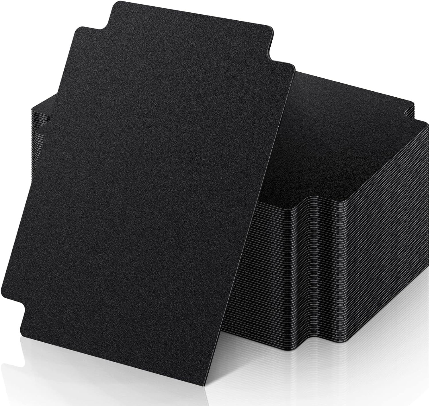 60 Pieces Game Card Dividers Black Playing Card Seperators Trading Card Dividers Card Gathering Storage Organizer, 2.7 X 3.8 Inches image number 6