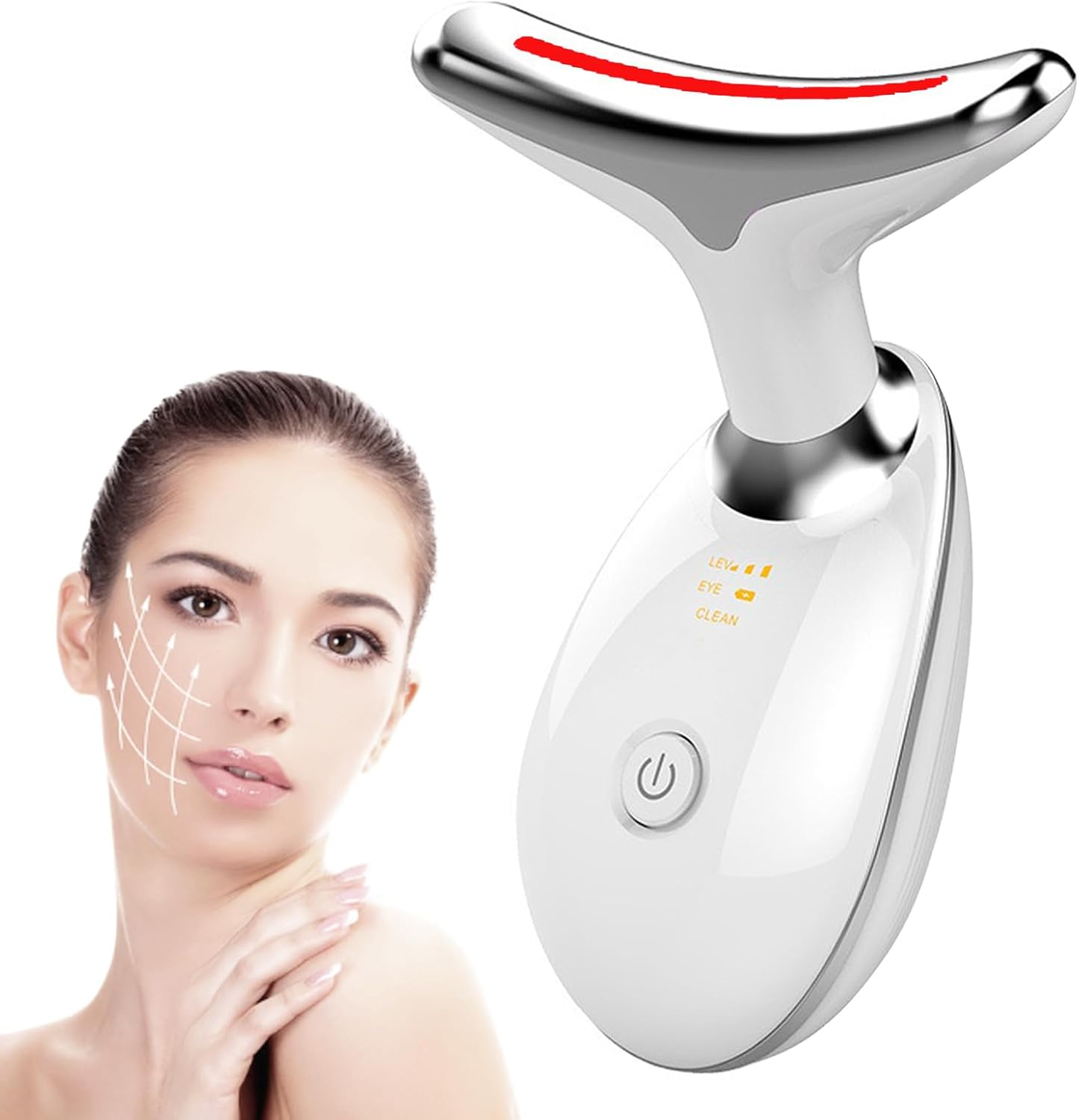 3-In-1 Beauty Device,Facial and Neck Massager,Multifunctional Skin Care Tools image number 3