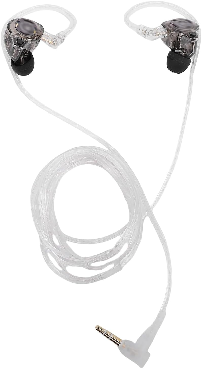 GOWENIC Wired Earbuds, 3.5MM Interface, Silver Plated Double Pin Cable, Immersive Sound, 25Db Noise Reduction, for Game Consoles, Pcs, Mobile Devices and Tablets image number 5