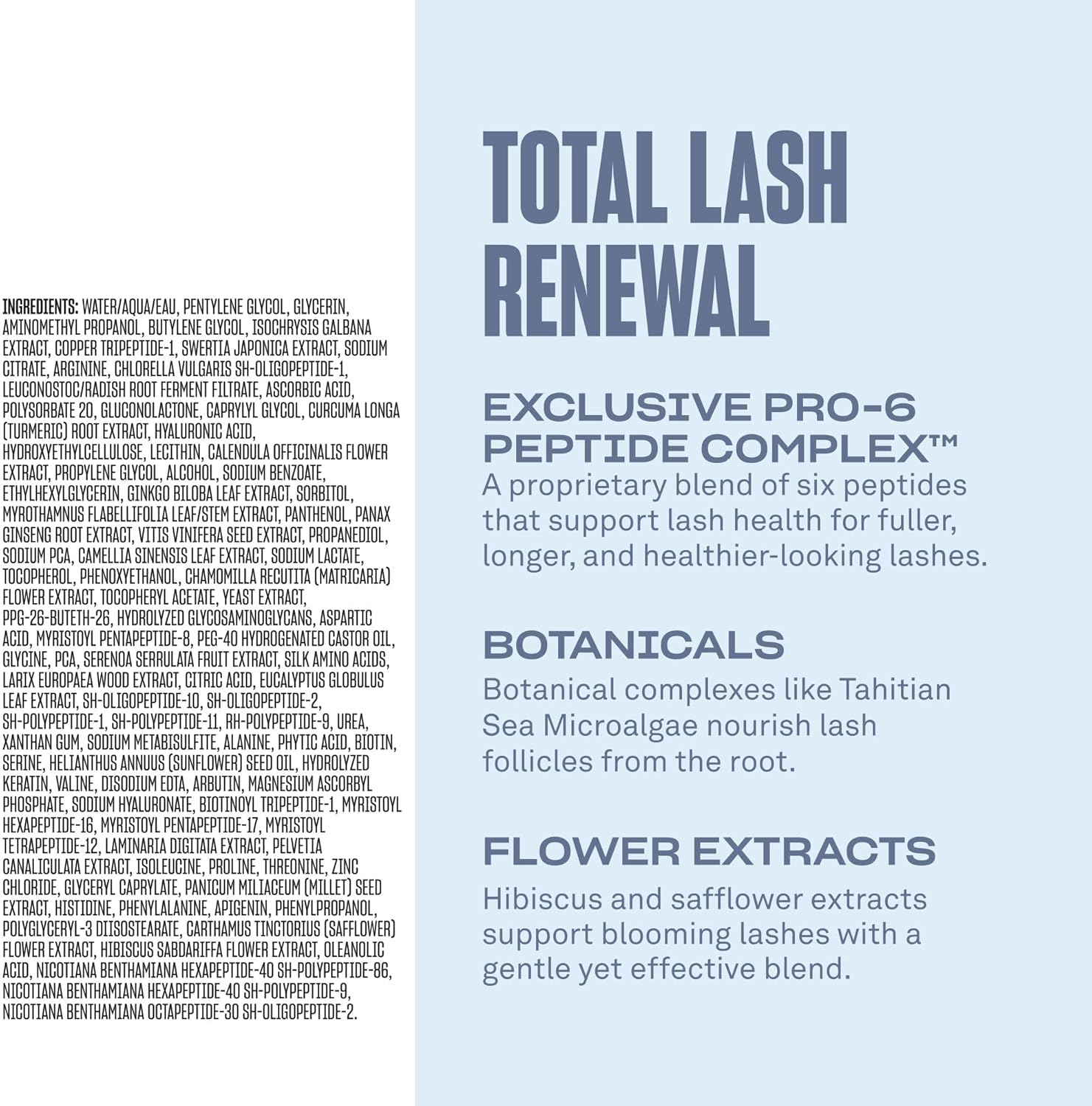 BABE ORIGINAL Renewing Lash Serum &ndash; Peptide-Infused Eyelash Serum for Fuller, Longer-Looking Natural Lashes, Lash Enhancing Treatment with Nourishing Botanicals, Cruelty-Free Gentle, 6Ml image number 1