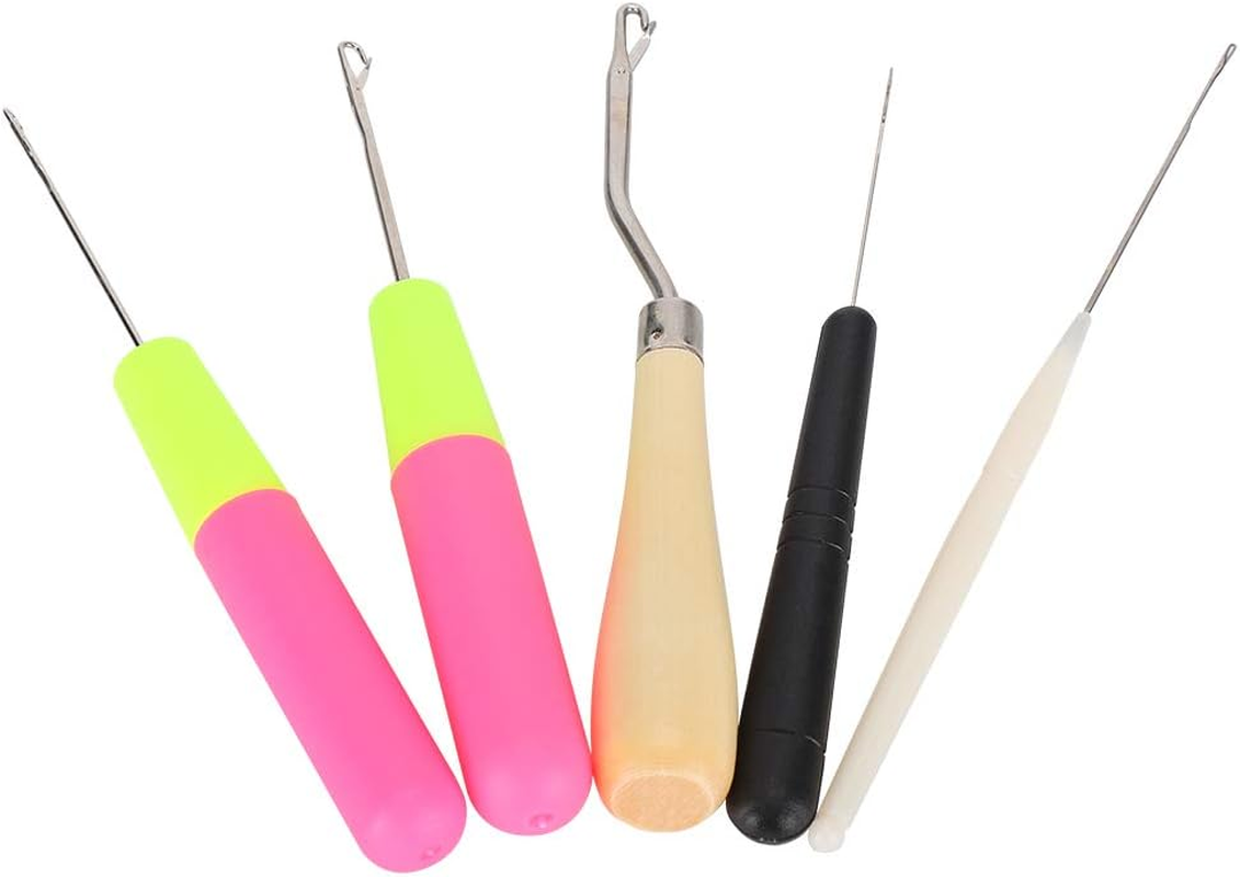 Hook Kit Latch Hook Tool, 5Pcs/Set Latch Hook, Knitting Weaving for Rugs Socks