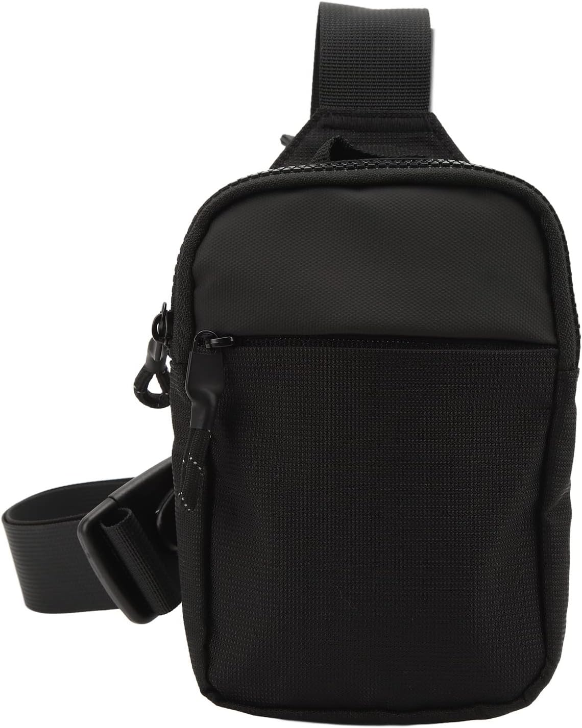 Side Shoulder Bag, Sports Chest Bag Men'S Adjustable Nylon Breathable Mesh for Running and Traveling