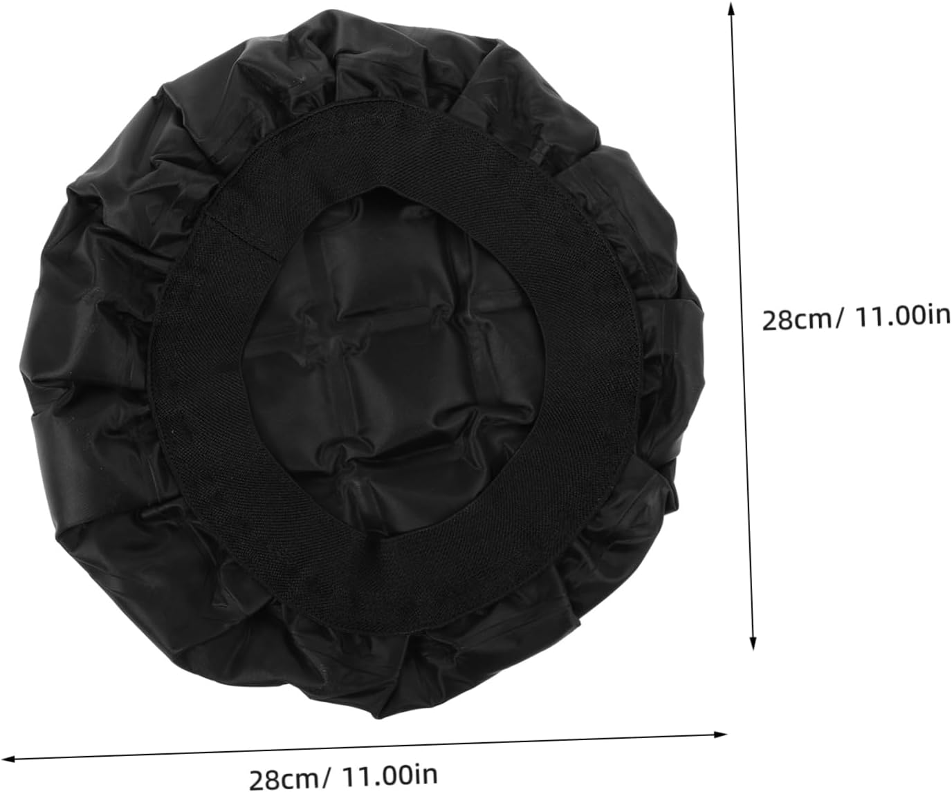 NIYANGLE Hair Conditioning Cap Deep Conditioning Hat for Heat Diffuser Steaming Gel Material Hair Treatment Cap Reusable for Coloring and Masking image number 1