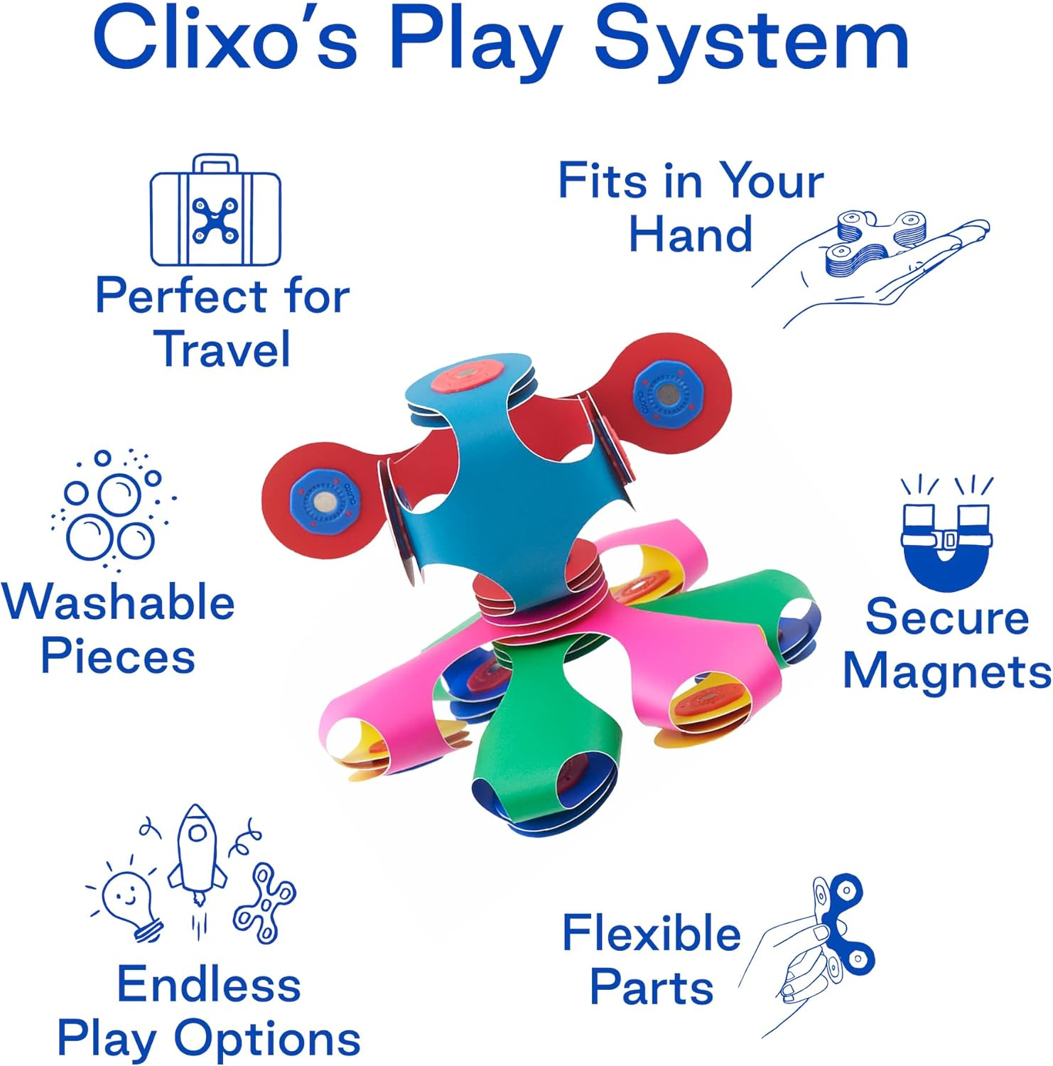 Clixo 9Pc Tiny and Mighty image number 1