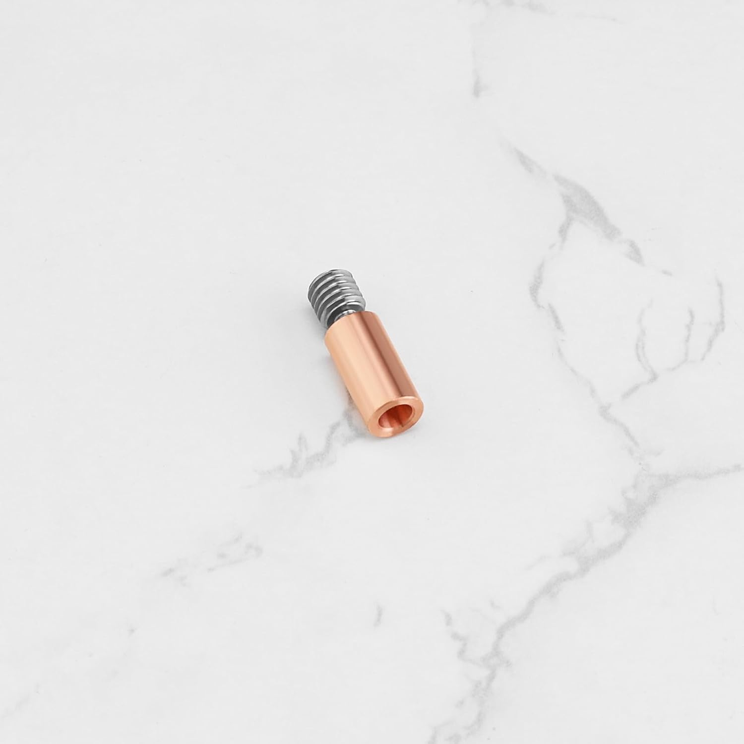 Create Idea Smooth Bimetal Heatbreak 1.75Mm Filament Titanium Copper Thermal Barrel Tube Compatible with E3D V6 Muti Color Hotend 3D Printer image number 2