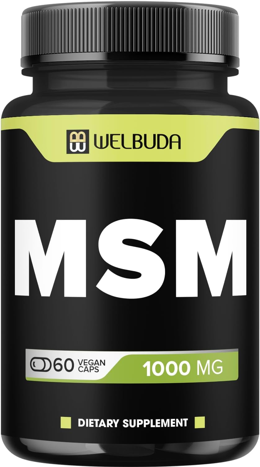 MSM Supplement 1000Mg - 60 Capsules - Non GMO, Gluten-Free image number 3
